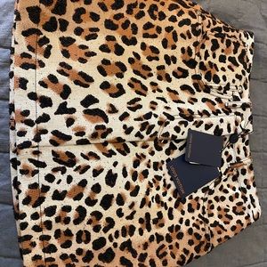 LV Animal Print Mini Skirt w/ Tags